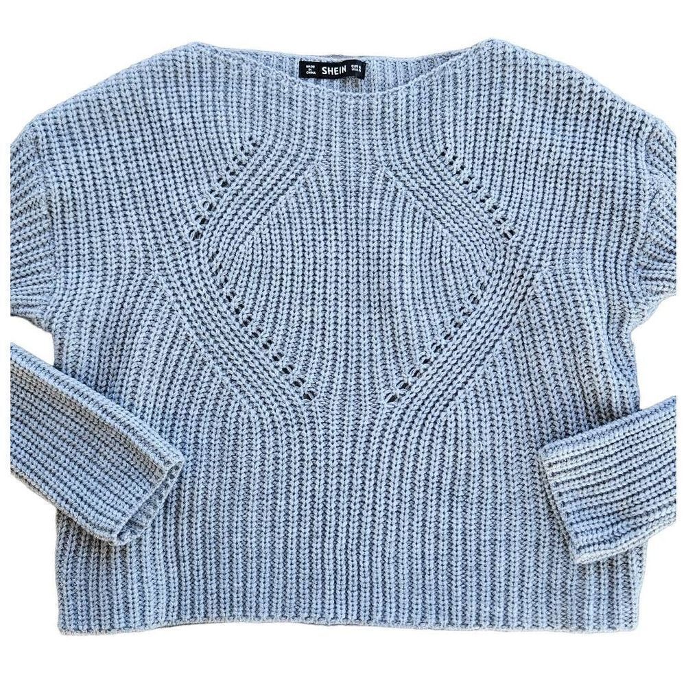Shein womens cropped sweater. Small New no tags. - Picture 4 of 15